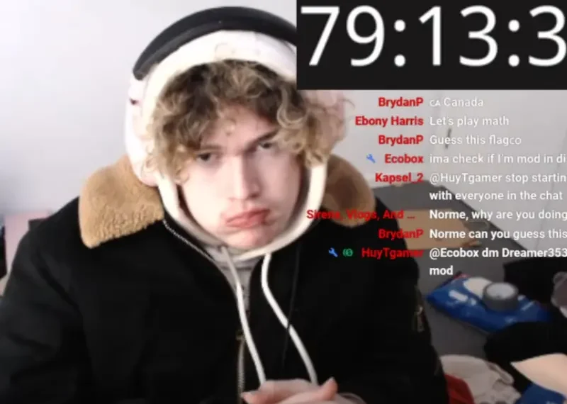 Video: Streamer rompe récord de no dormir por 11 días; policía lo interrumpe