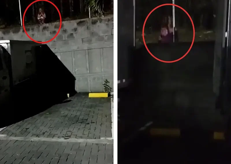 Video: ‘Espíritu’ de mujer sorprende a vigilantes de un panteón; logran grabar