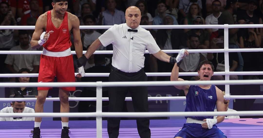 ¡Orgullo Águila UAS con la mira en el oro! El boxeador universitario Marco Verde asegura medalla olímpica en París 2024 tras clasificar a semifinales