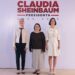 Claudia Sheinbaum presenta a Emilia Esther Calleja Alor como la primera mujer directora de la CFE