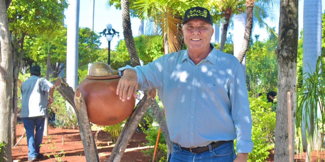 Gobierno de El Fuerte inicia Jornada de Embellecimiento de la Plaza de Armas