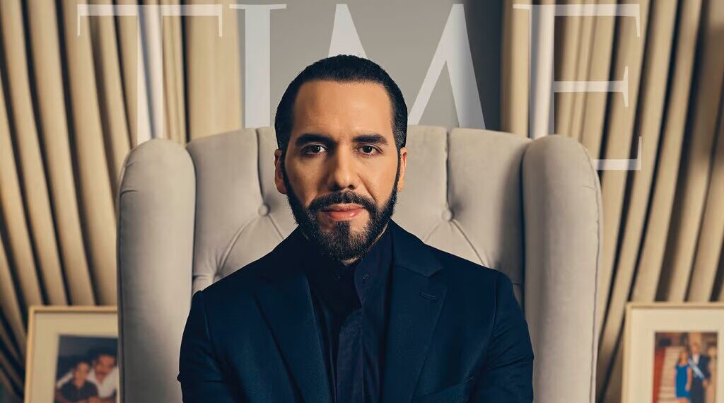 Bukele protagoniza portada de revista TIME y promete que no se postulará a tercer mandato en El Salvador