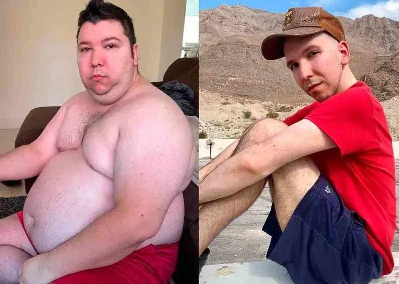YouTuber adicto a la comida sufre ‘viral transformación’ e impacta a sus seguidores