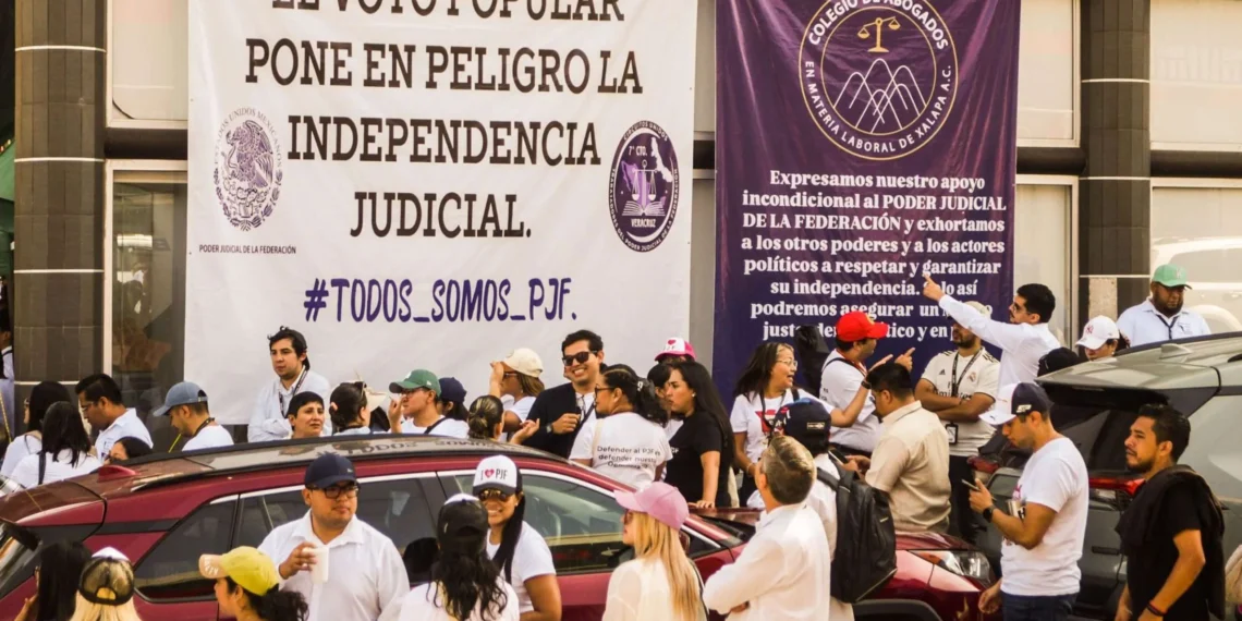 Poder Judicial mantendrá su protesta hasta la investidura de Sheinbaum