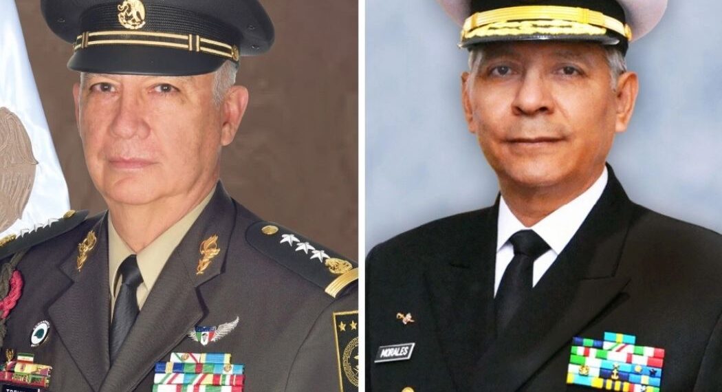 Nombra Claudia Sheinbaum a próximos titulares de SEDENA Y SEMAR