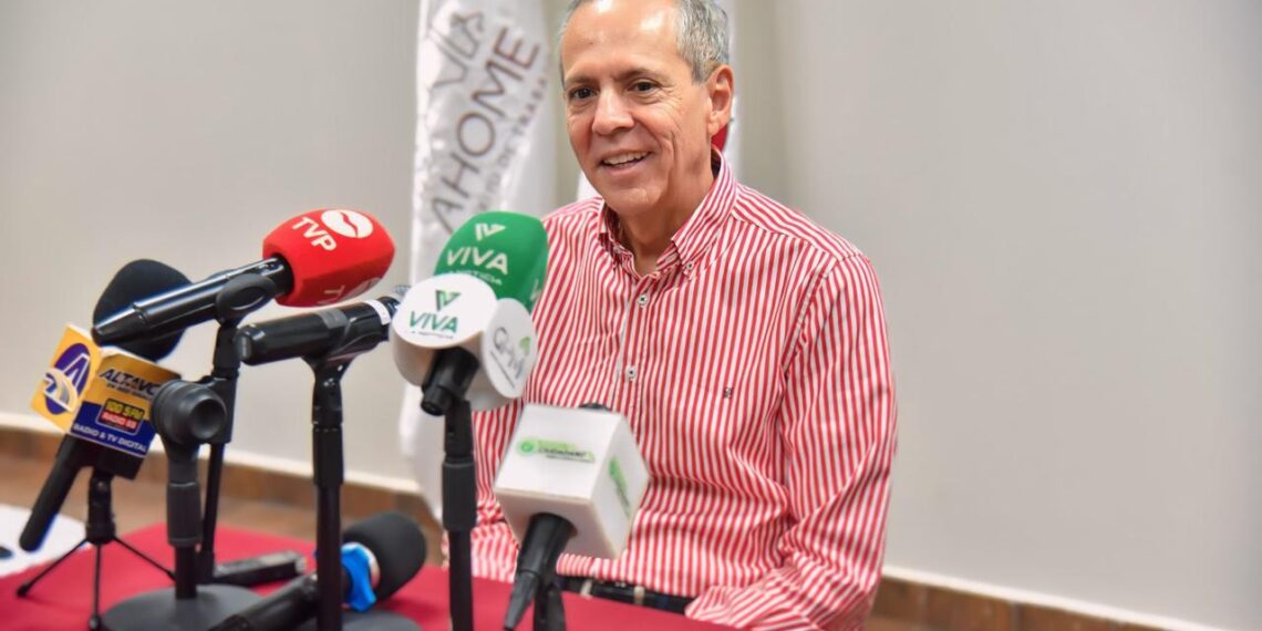 “En Ahome todo marcha con normalidad y seguridad”: Gerardo Vargas