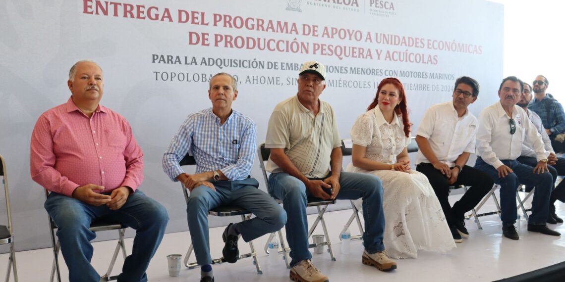Histórica, entrega de embarcaciones menores por parte del Gobierno Estatal: Guerra Mena