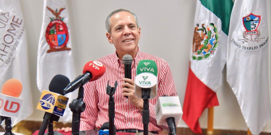 “Ahome está totalmente tranquilo y debemos mantenernos así”: Gerardo Vargas