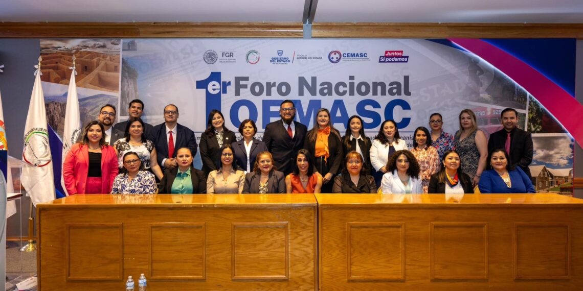 Participa FGE en Foro Nacional de CEMASC en Chihuahua