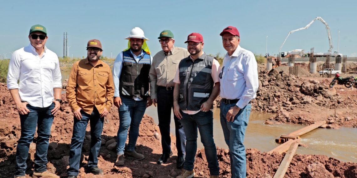 Supervisa Rocha Moya puente en construcción del Sánchez Alonso y paso deprimido de la México 15