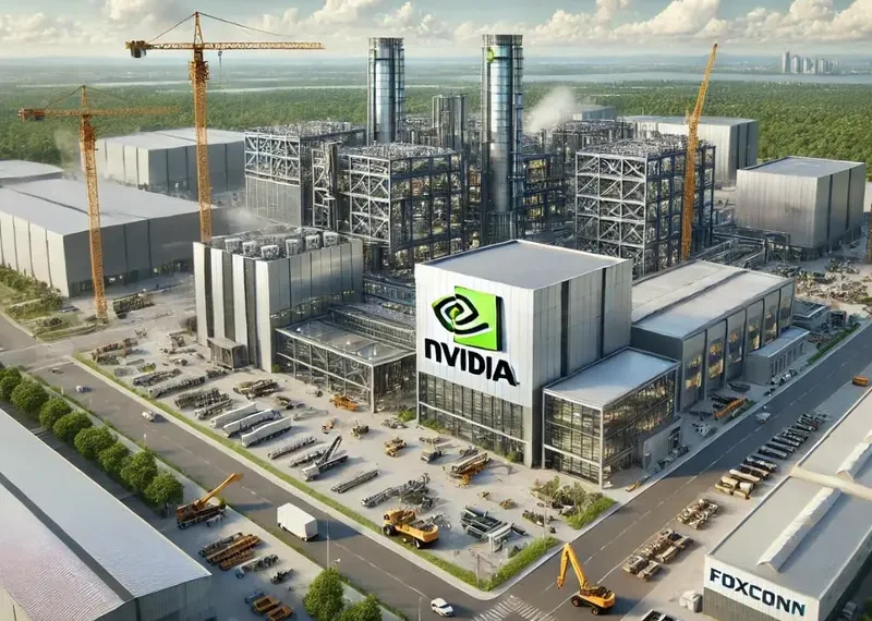 Construirán la mayor planta mundial de ‘superchips’ para IA de Nvidia