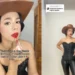 ¡Con todo y Christian Nodal! Joven se disfraza de Ángela Aguilar y se vuelve viral