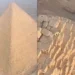 ¿Qué hace ahí? Perrito es captado en la cima de la gran Pirámide de Giza en Egipto
