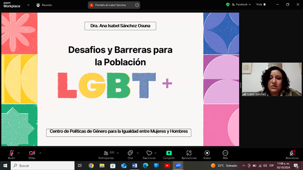 La UAS realizó la tercera sesión del Seminario Introducción a la Diversidad Sexual, denominada Desafíos y barreras para la población LGBTIQ+