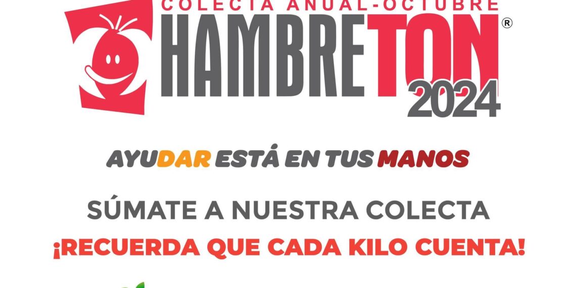 ¡Es tiempo de apoyar! Inicia el Hambretón de Banco de Alimentos Los Mochis