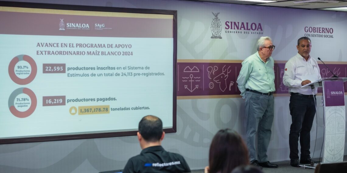 Van más de 16 mil productores que ya recibieron su apoyo del maíz