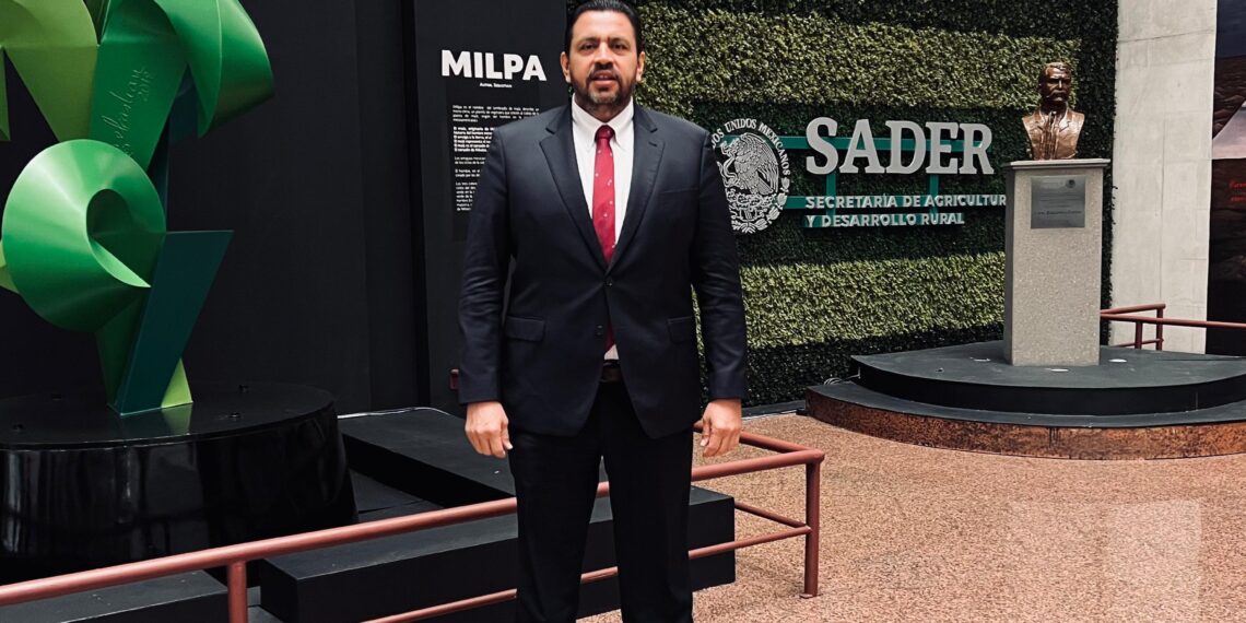 Asiste el Secretario de Agricultura de Sinaloa Ismael Bello, a reunión de la AMSDA, con la SADER