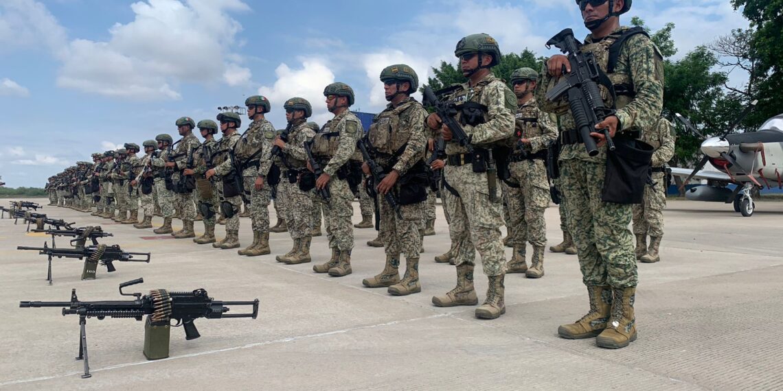 Arriban a Sinaloa mas elementos de Fuerzas Especiales del Ejército Mexicano