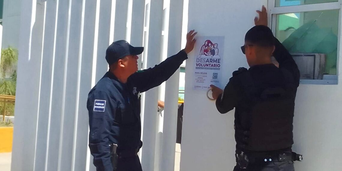 “Evitemos riesgos, acudan a donar las armas que tengan en casa”: Gerardo Vargas Landeros