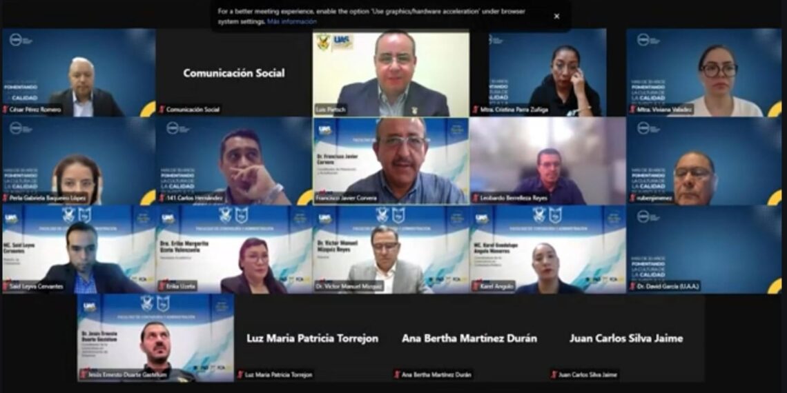 Culmina visita de evaluación de los CIEES en la UAS para la acreditación y reacreditación de las licenciaturas en Contaduría, Administración y Mercadotecnia