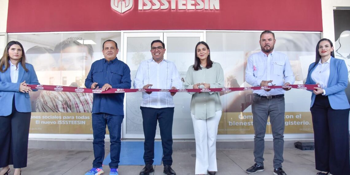 Autoridades inauguran la nueva Oficina Regional de ISSSTEESIN en Los Mochis