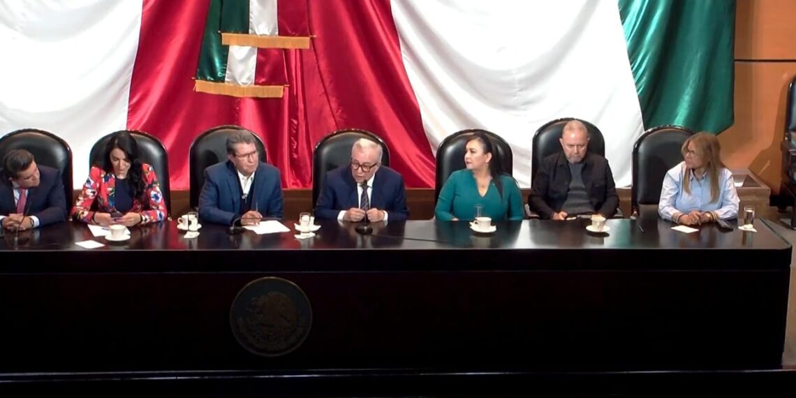 Rocha recibe el respaldo de senadores y diputados de la 4T del Congreso de la Unión