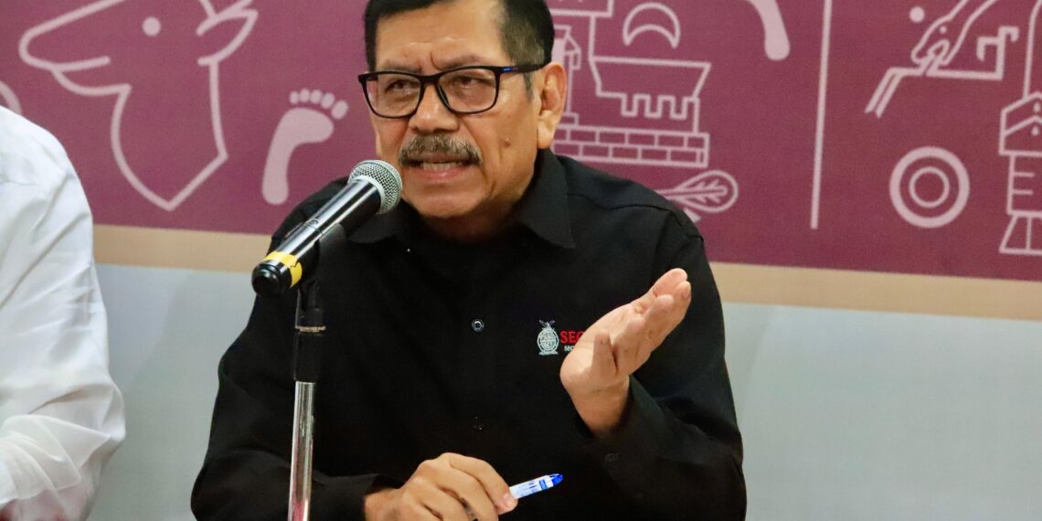 Las Fuerzas de Seguridad de los tres niveles de Gobierno seguimos trabajando para restablecer la paz en el Estado: Gerardo Mérida Sánchez