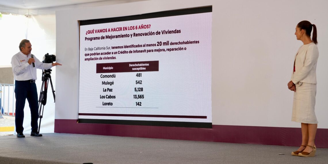 Infonavit construirá 12 mil 500 casas en Baja California Sur