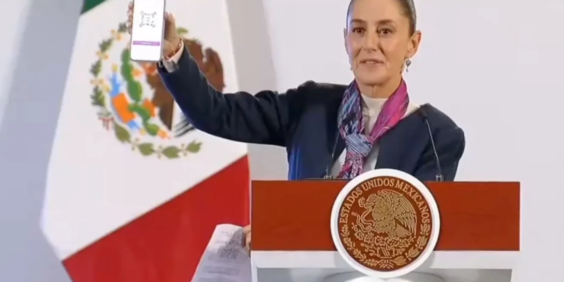 Sheinbaum exhibe error en código QR de notificación para eliminar del DOF la reforma judicial