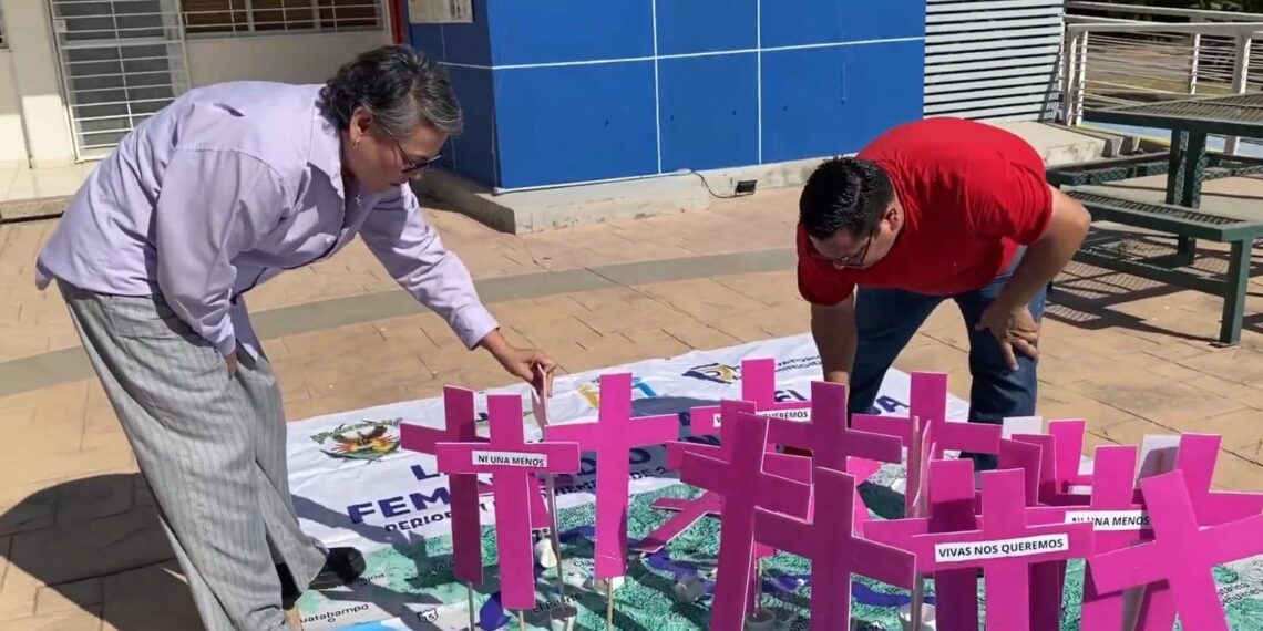 El Centro de Políticas de Género de la UAS realiza activación previa a los 16 Días de Activismo para la Eliminación de la Violencia Contra las Mujeres