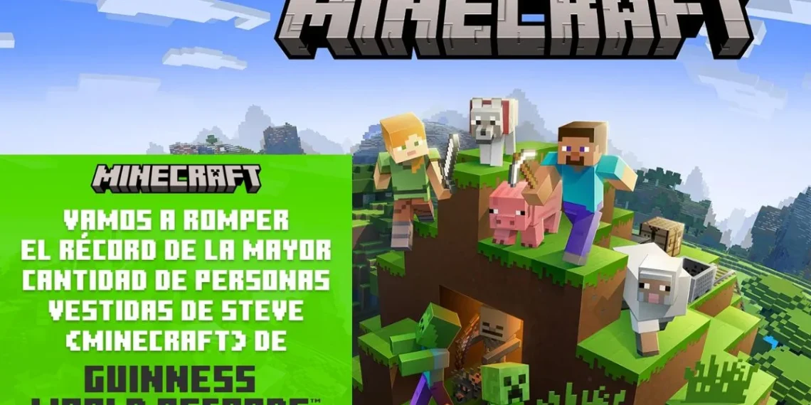 Minecraft Challenge: fecha y lugar para romper el Récord Guinness