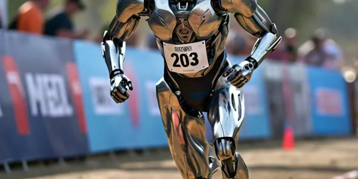 ¡Piernas nuevas! Robot termina medio maratón con tiempazo; es el primero en lograrlo