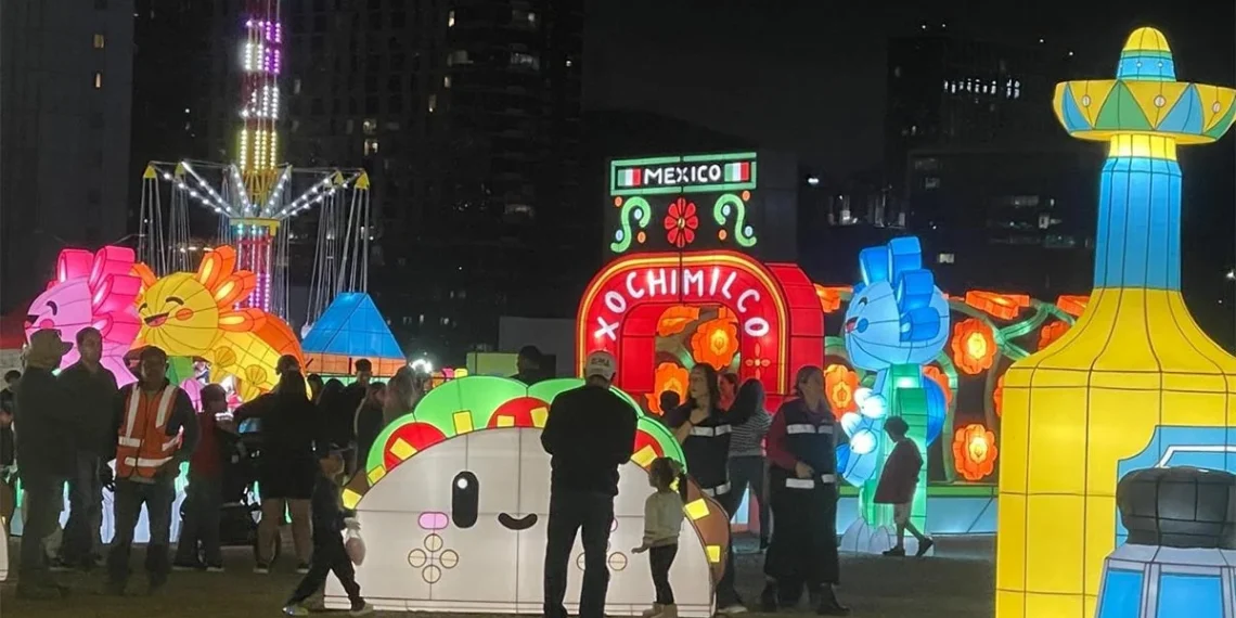 Navidad Mexicana: Inauguran séptima edición de Luztopía