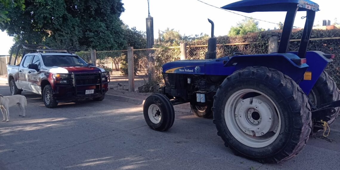 ¡Atentos! Recuperan tractor con reporte de robo en la Higuera de Zaragoza – NR | NOTICIAS