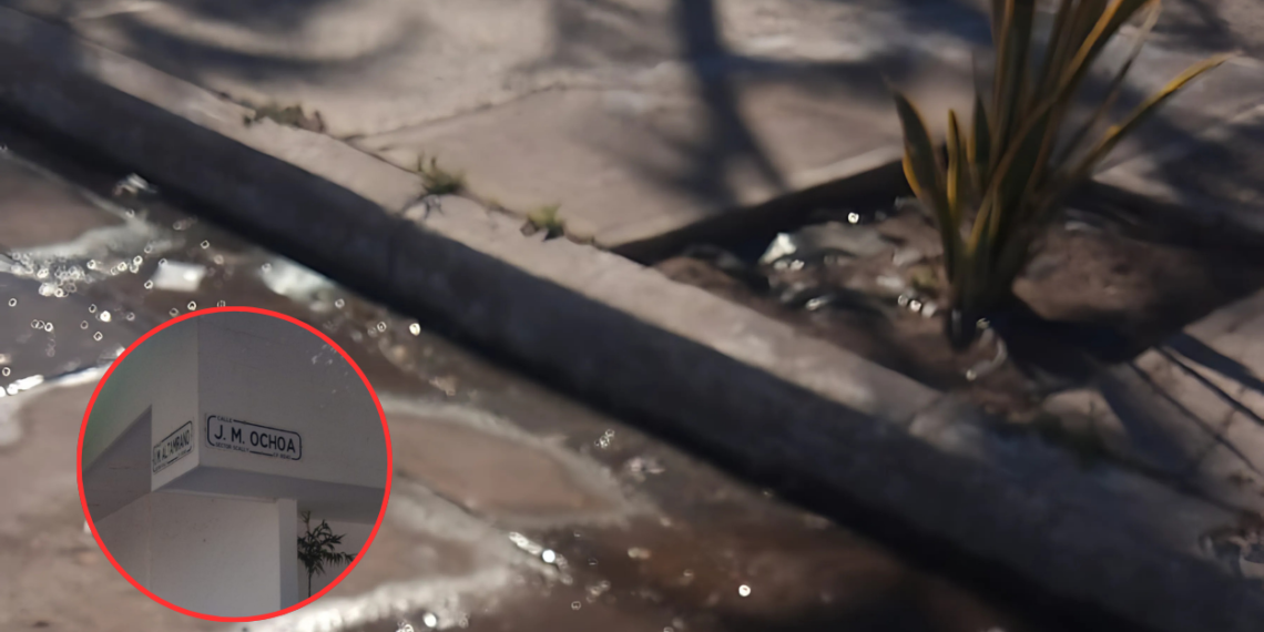 ¡Aguas! Reportan tiradero de agua potable en la colonia Scally – NR | NOTICIAS