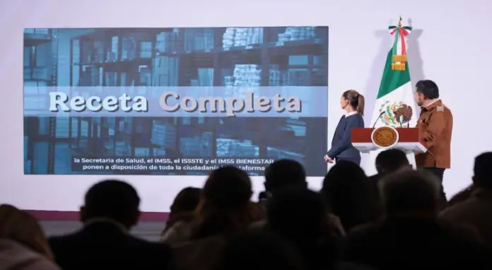 Gobierno presenta ‘Receta Completa’, para reportar medicamentos no surtidos
