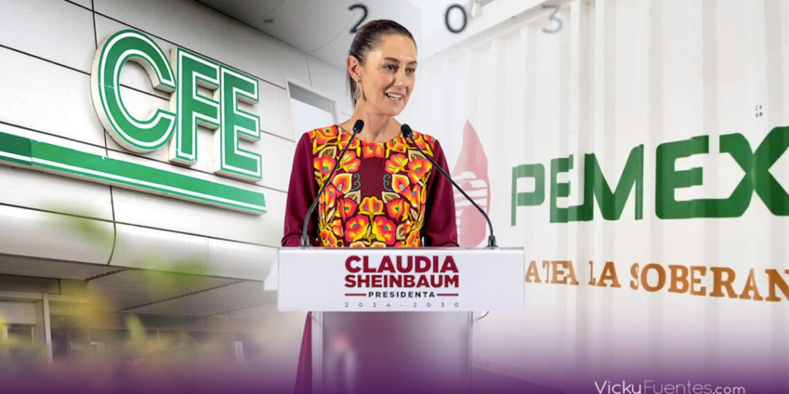 Pemex y CFE recuperan su papel de motor de la economía: Claudia Sheinbaum
