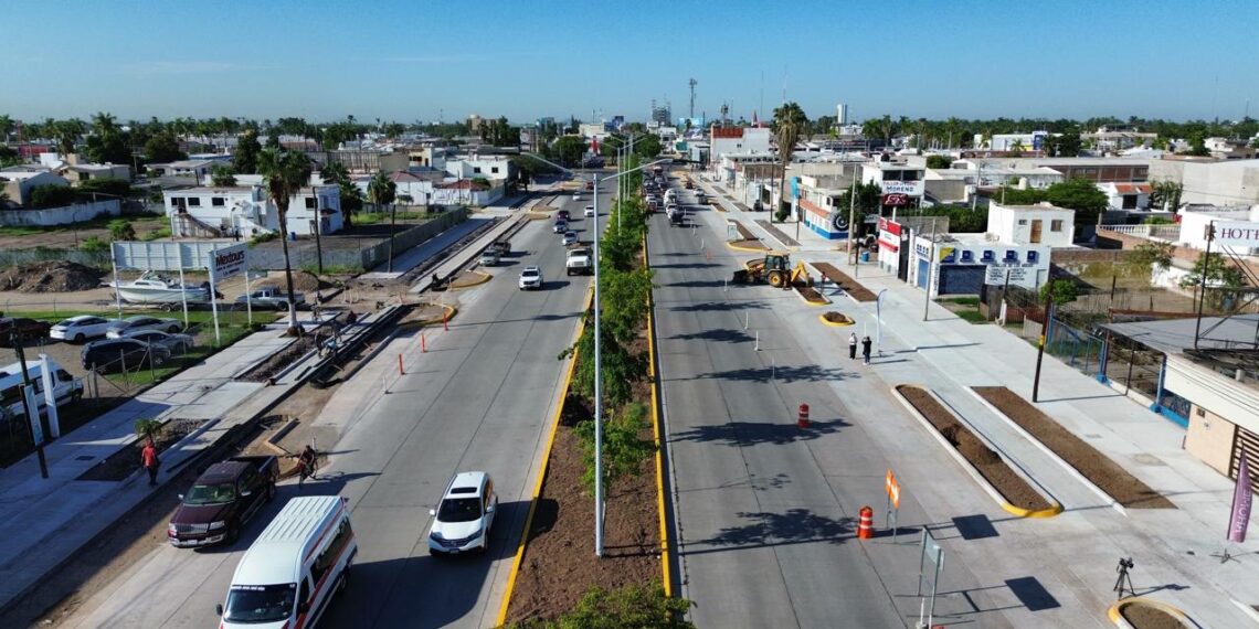 Es un gran logro de gestión del Alcalde GVL ante el Gobernador RRM la modernización del Blvd. López Mateos