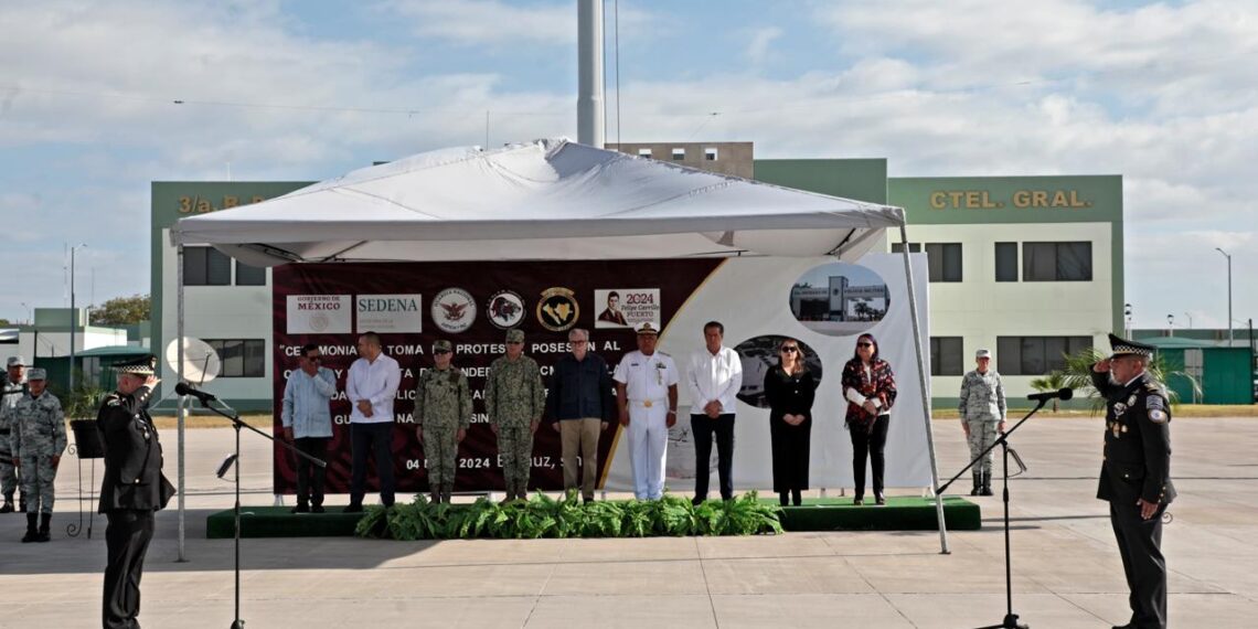 Rinde protesta Jorge Enrique Martínez Medina, como Coordinador Estatal de la Guardia Nacional en Sinaloa