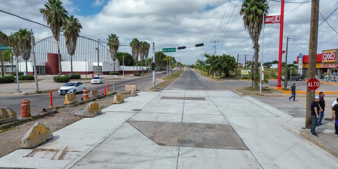 En 10 días abrirán completamente a la circulación cruce Centenario y Sinaloa