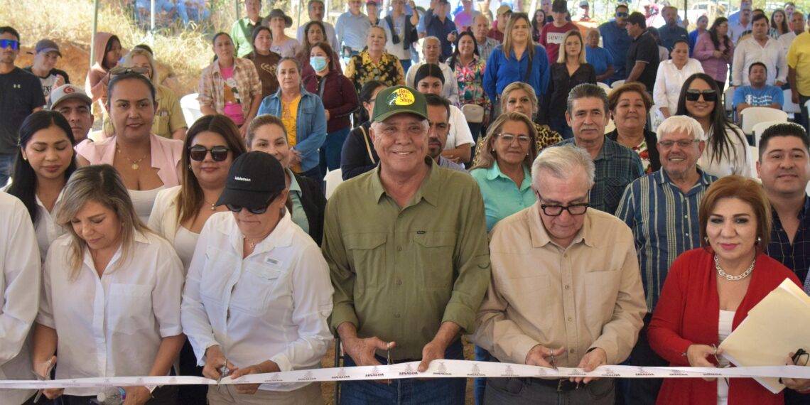 Mas obra social para El Fuerte: Gobernador Rubén Rocha Moya entrega Represo de Chinobampo