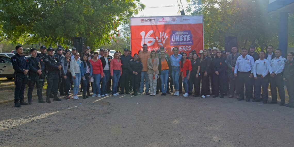 Gobierno de El Fuerte da inicio a los 16 Días de Activismo contra la Violencia de Género