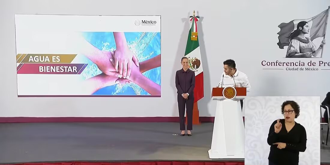 Gobierno de Sheinbaum presenta el Plan Nacional Hídrico