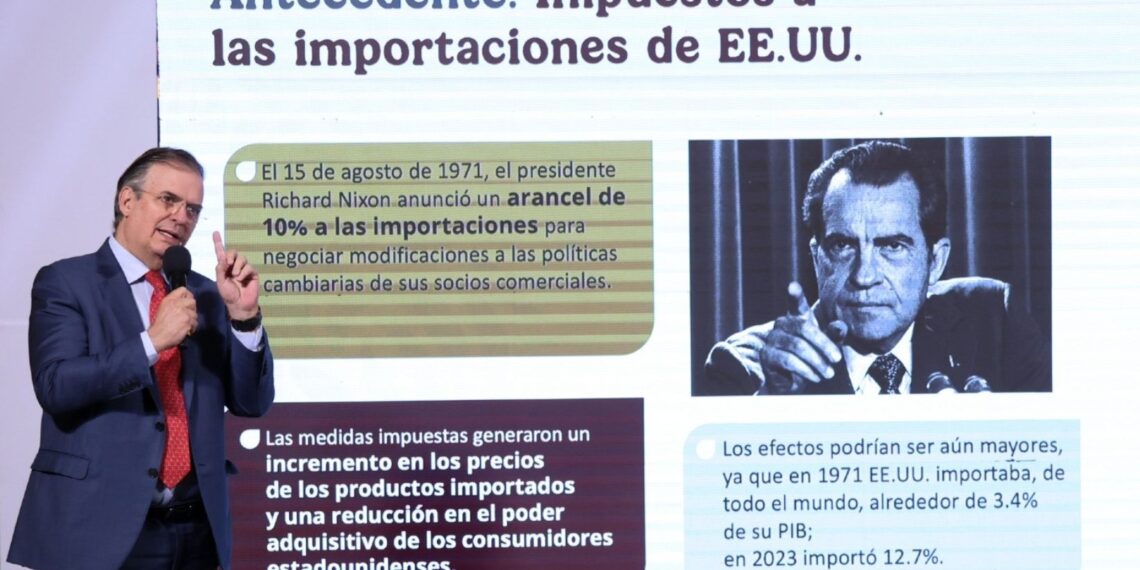 Aranceles de Trump serían un “tiro en el pie” para EE.UU.: Ebrard