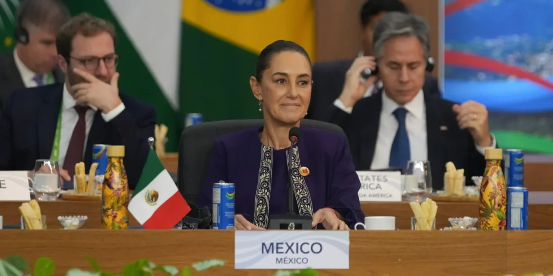Presencia de México es bien recibida en foros como el G20: Sheinbaum