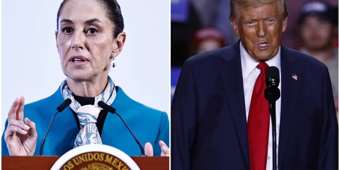 Sheinbaum sí tocó el tema de la frontera con Trump en la llamada telefónica