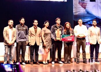 Los atletas Marco Verde y Juan Diego García, ganadores del Premio Estatal del Deporte 2024