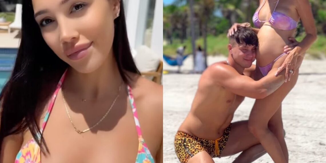 Modelo de OnlyFans está embarazada… ¡De su hermanastro! Aquí la historia