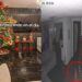 Captan en VIDEO aterradora actividad paranormal en decoraciones de Navidad