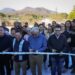 Inaugura Rocha carretera de El Limón a El Zapote de los Moya, en Mocorito